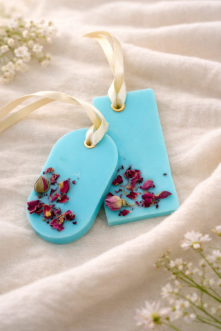 FRESH LINEN 1 τμχ Αρωματικά ντουλάπας από φυτικό κερί